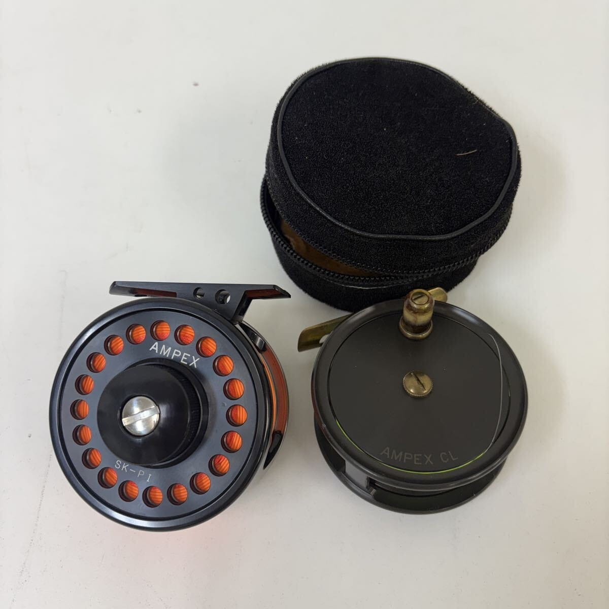 AMPEX SK-PI 他 2点まとめて フライリール 釣具